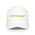 Forex.golf Embroidered Low-Profile Baseball Cap — Golf & Trading Logo Hat