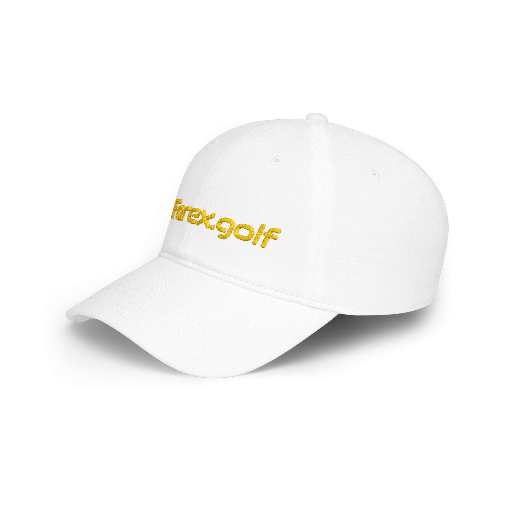 Forex.golf Embroidered Low-Profile Baseball Cap — Golf & Trading Logo Hat