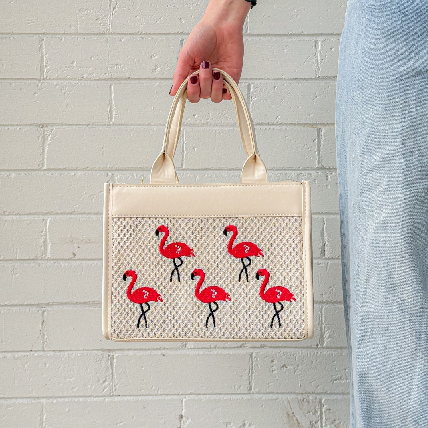 Classic Flamingo Purse