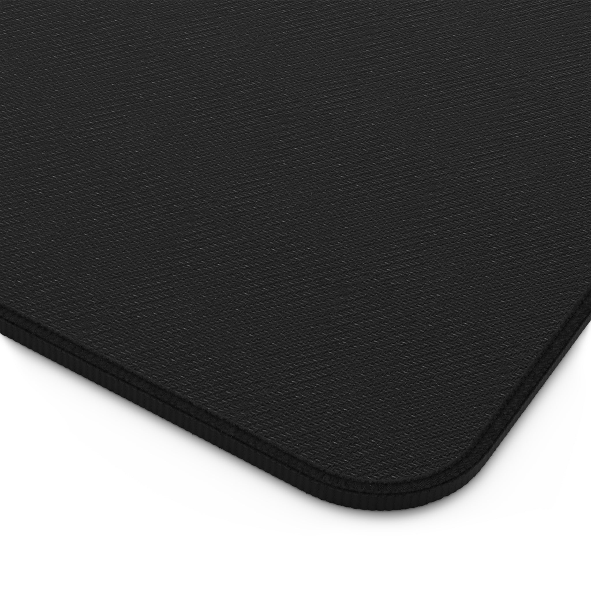 Gunmen.io Gaming Desk Mat — Black Tactical Mousepad with Logo & Fire Soldier Design