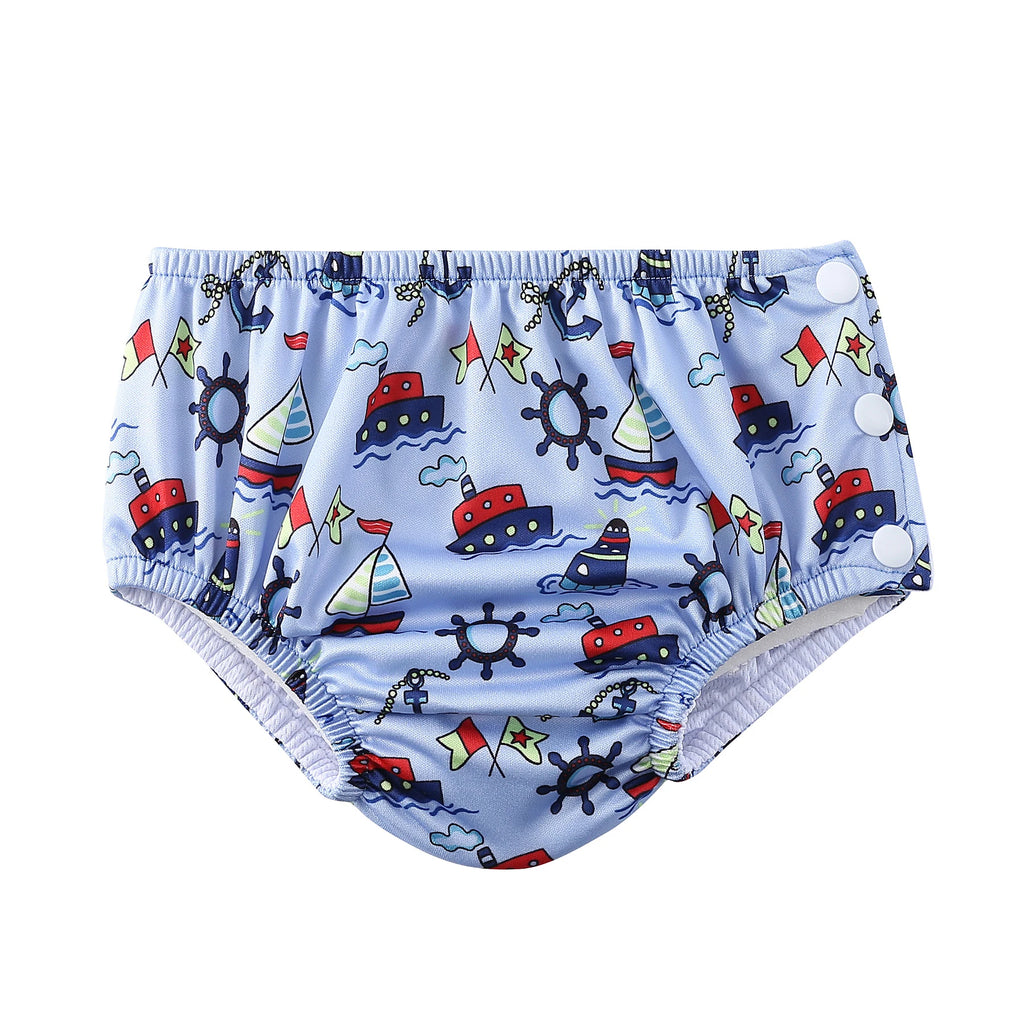 Babyland Baby Swimming Pool Diaper 1PC Waterproof Cloth Diapers Swimwear for Kids Pool Pant Swimming Fit For Baby 0--3 Years