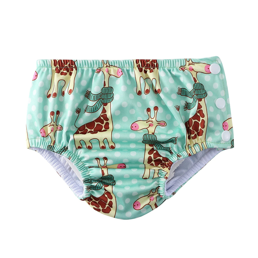 Babyland Baby Swimming Pool Diaper 1PC Waterproof Cloth Diapers Swimwear for Kids Pool Pant Swimming Fit For Baby 0--3 Years