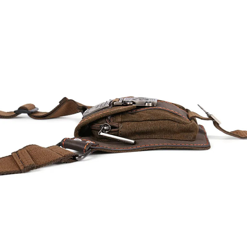 Belt bag Mini Retro Fashion Portable Waist Bag Purse Wearable Vintage Canvas Leisure Tourism Waist Packs Tactical fanny pack