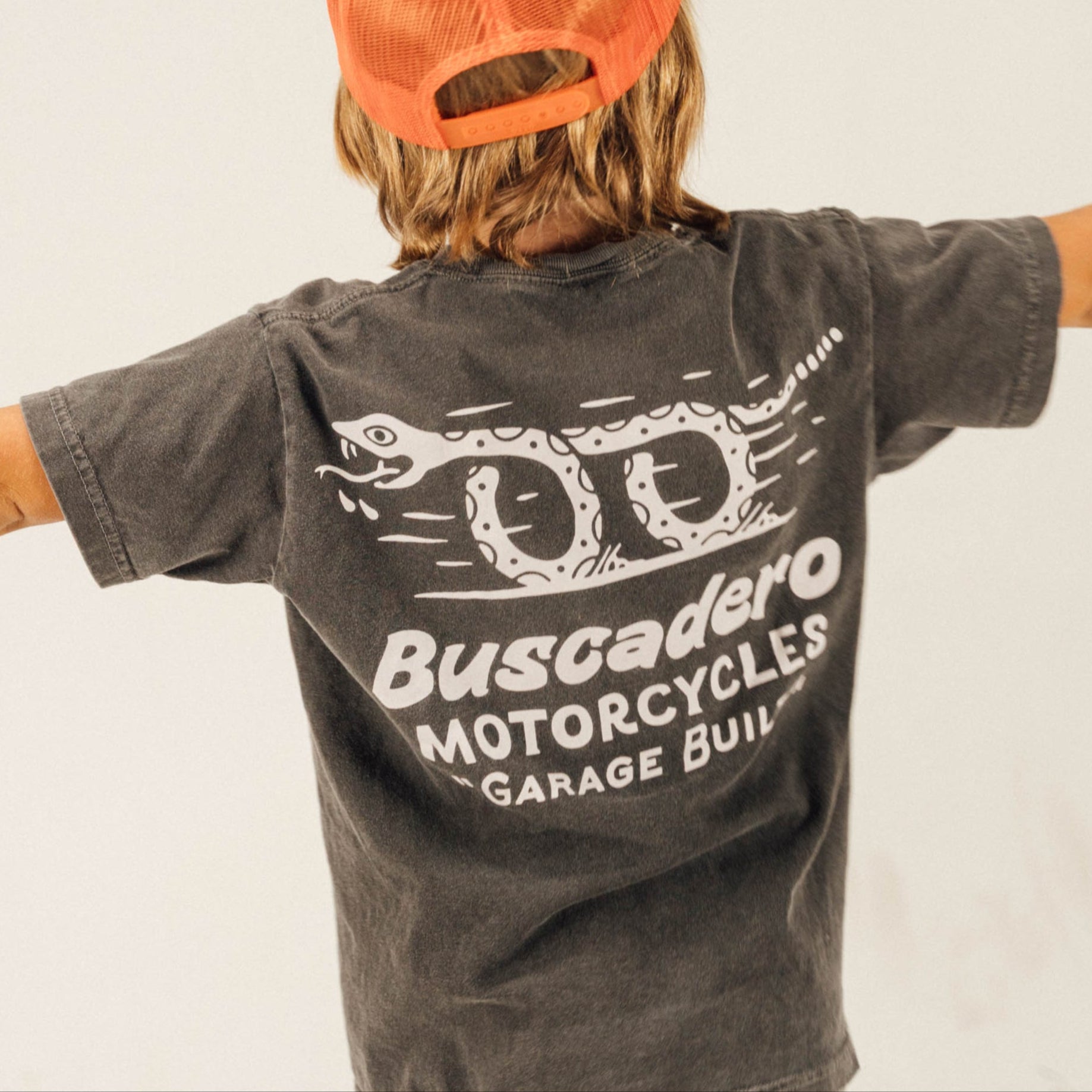 Kids 'Snake on Wheels' Tee