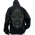 Norse Mythology Graphic Hoodie – Viking Destiny Gods Pullover
