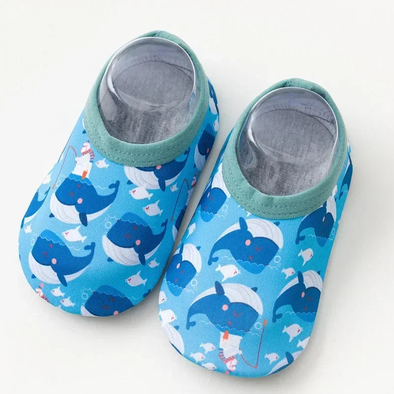 Children Beach Shoes Baby Soft Floor Indoor Slipper Snorkeling Swim Socks Boys and Girls Anti-slip Home Barefoot Kids Slippers