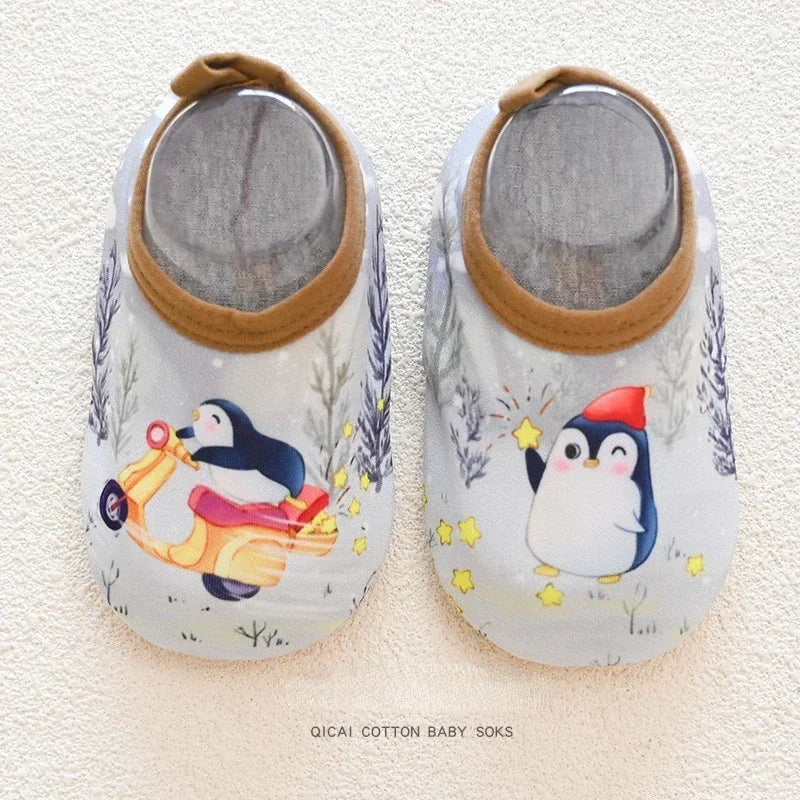 Children Beach Shoes Baby Soft Floor Indoor Slipper Snorkeling Swim Socks Boys and Girls Anti-slip Home Barefoot Kids Slippers
