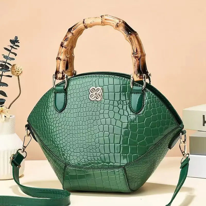 New Women's Handbag Fashionable and Personalized Women's Shoulder Bag PU Casual Women's Bag High Quality and Large Capacity