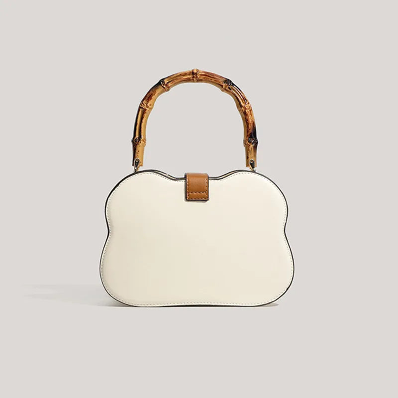 2025 Brand High End Design Chinese Style Panda Embroidery Retro Bamboo Handle Handbags Luxury Fashion Crossbody Bags Wedding Bag