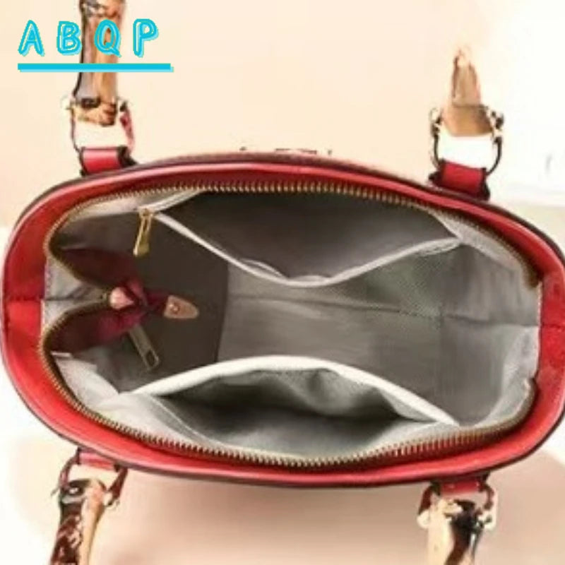 New Women's Handbag Fashionable and Personalized Women's Shoulder Bag PU Casual Women's Bag High Quality and Large Capacity