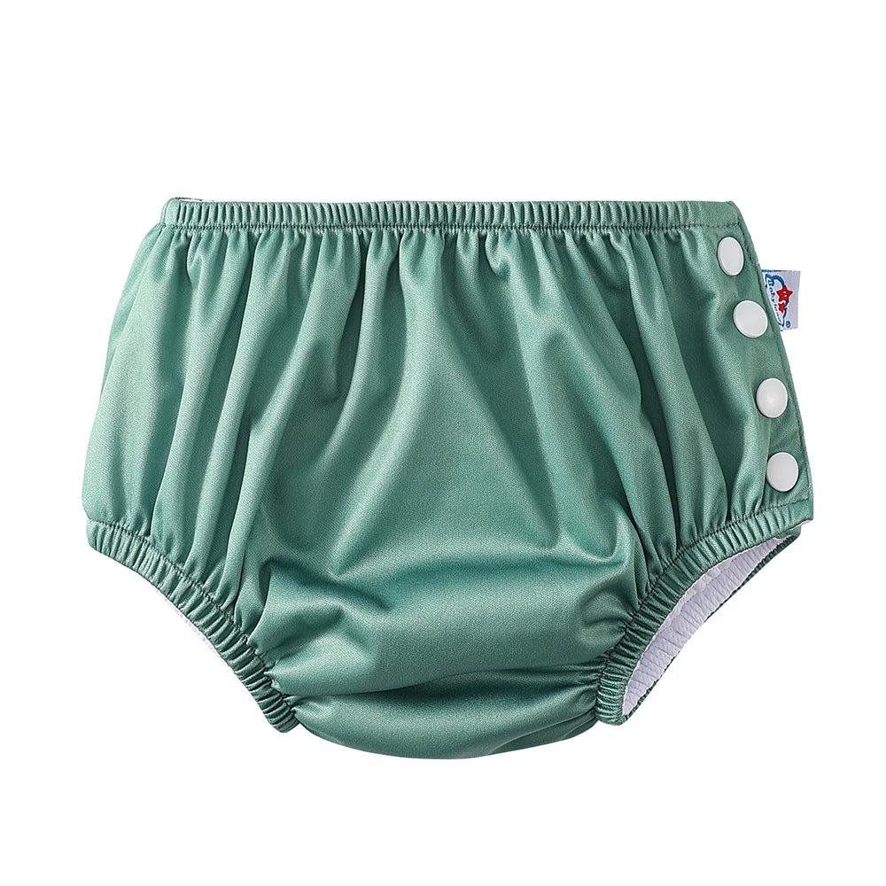 Babyland Baby Swimming Pool Diaper 1PC Waterproof Cloth Diapers Swimwear for Kids Pool Pant Swimming Fit For Baby 0--3 Years