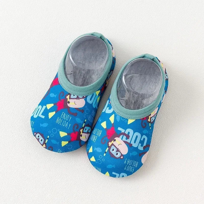 Children Beach Shoes Baby Soft Floor Indoor Slipper Snorkeling Swim Socks Boys and Girls Anti-slip Home Barefoot Kids Slippers