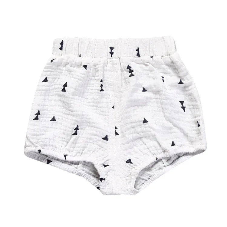 Summer Infant Baby Shorts for Boys Girls PP Pants Children's Clothing Boys Comfortable Cotton Linen Kids Clothes Shorts 3M-6Y