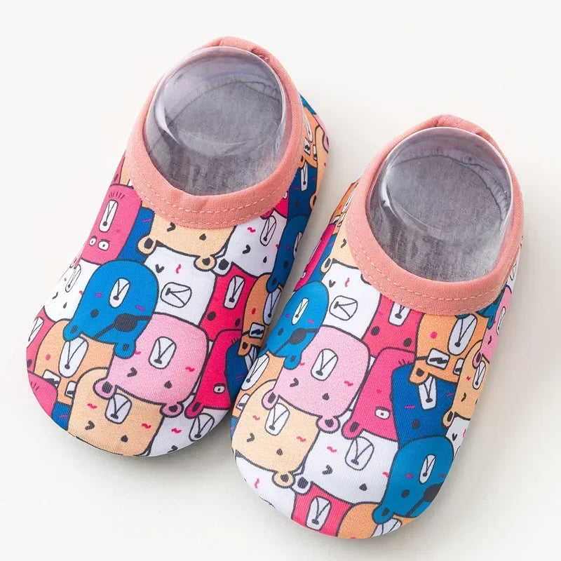 Children Beach Shoes Baby Soft Floor Indoor Slipper Snorkeling Swim Socks Boys and Girls Anti-slip Home Barefoot Kids Slippers