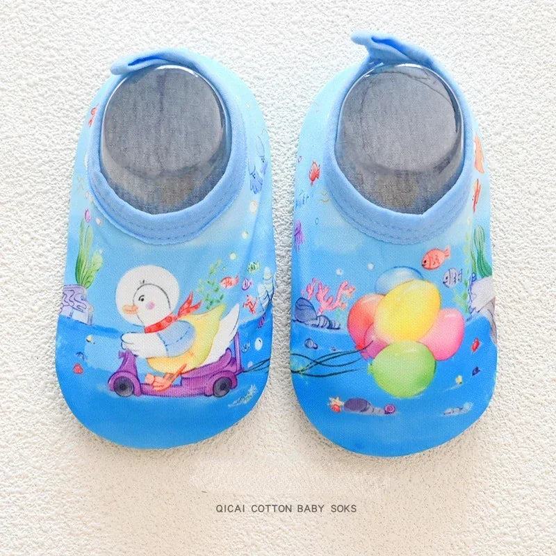 Children Beach Shoes Baby Soft Floor Indoor Slipper Snorkeling Swim Socks Boys and Girls Anti-slip Home Barefoot Kids Slippers