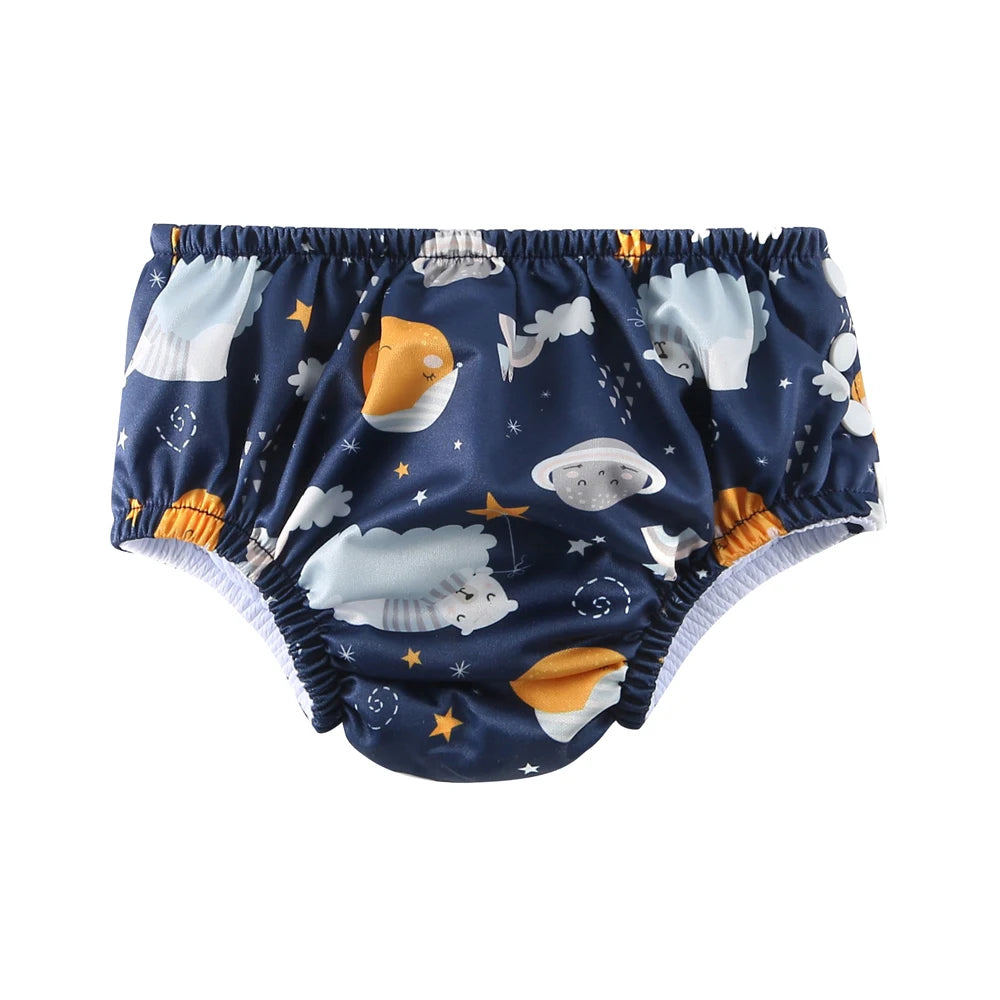 Babyland Baby Swimming Pool Diaper 1PC Waterproof Cloth Diapers Swimwear for Kids Pool Pant Swimming Fit For Baby 0--3 Years