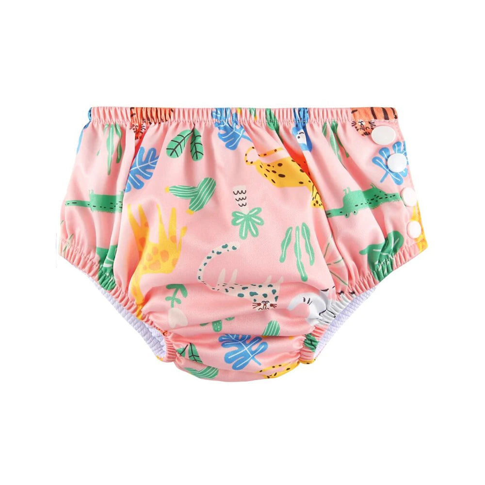Babyland Baby Swimming Pool Diaper 1PC Waterproof Cloth Diapers Swimwear for Kids Pool Pant Swimming Fit For Baby 0--3 Years