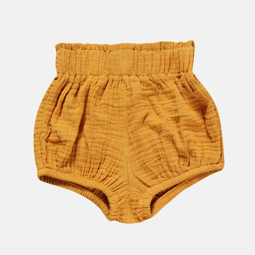 Summer Infant Baby Shorts for Boys Girls PP Pants Children's Clothing Boys Comfortable Cotton Linen Kids Clothes Shorts 3M-6Y